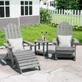 thumbnail image 3 of WINSOON Folding Adirondack Ottoman Outdoor Ottoman Set Of 2,Gray, 3 of 6
