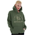 thumbnail image 3 of Keep Calm And Eat Spinach Popeye Hoodie Sweatshirt Women Men Brisco Brands S, 3 of 6