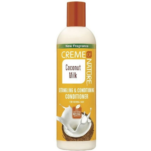 CREAM of NATURE Coconut Milk Detangling & Conditioning Conditioner 12