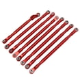 thumbnail image 1 of Octpeak RC Rod Link Linkage Set Pull Rod with Sway Bar Aluminum for Axial SCX6 JLU 1/6 RC Car Vehicle,RC Link Set,RC Pull Rod, 1 of 8