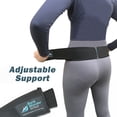 thumbnail image 5 of BackWonder SI Joint Belt by GNR - Sacroiliac Belt Supports Pelvis, Lower Back, Reduces Sciatica Nerve & Lumbar Pain - Comfortable SI Brace for Women & Men with Offset Buckle, 5 of 6