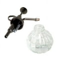 thumbnail image 3 of K-Cliffs Vintage Style Glass Bottle Sprayer, Decorative Ribbed Plant Mister With Top Pump Clear, 3 of 5