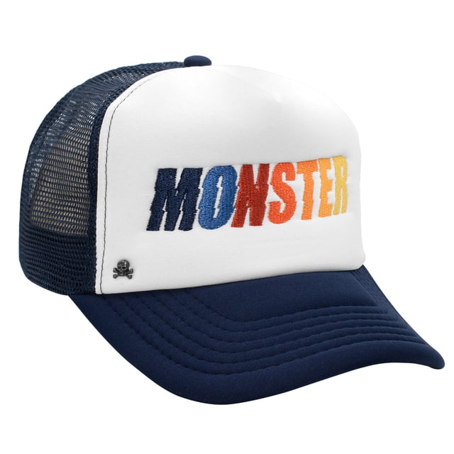 Gorra Trucker Blanca Unitalla Ethos Blue