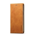 thumbnail image 3 of LC.IMEEKE Leather For iPhone 12 Pro Case, Flip Wallet Leather Case with Card Holder Magnetic Closure Shockproof Kickstand Protective Phone Cases Cover For iPhone 12 Pro,Brown,For iPhone 12 Pro, 3 of 10