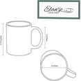 thumbnail image 5 of Because I Said So Dad Black 11 ounce Ceramic Novelty Café Coffee Tea Cup Mug, 5 of 6