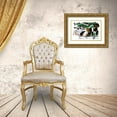 thumbnail image 3 of Vintage Elephant 24x17 Gold Ornate Wood Framed with Double Matting Museum Art Print Titled - Zoo Nights, 3 of 4