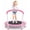 Pink, variant on LIZEVINC 36" Trampoline Indoor Trampoline with Handle,Blue Multi