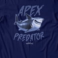 thumbnail image 3 of Disney Pixar Hoppers Apex Predator Diane Shark Men's T-Shirt (Navy, S-3XL), 3 of 4