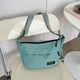 thumbnail image 4 of Riñoneras casuales Bolsas cruzadas Oxford de gran capacidad Color sólido Viaje de compras FLhrweasw Nuevo, 4 of 9