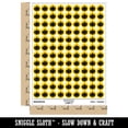 thumbnail image 2 of Cute Pumpkin 200+ Round Stickers - Yellow - Matte Finish - 0.50" Size, 2 of 3