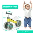 thumbnail image 2 of Balance Bike for 12-24 Months Toddler Toy Bike, Yellow, 2 of 6