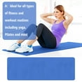 thumbnail image 5 of Fitness & Yoga Non- Monochrome Mat for Home Gym and Sports - Large 4mm Workout Mat for Men Women and Kids, 5 of 9