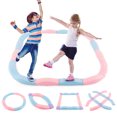 thumbnail image 1 of Gymax Colored Balance Beams for Kids w/ Non-slip Textured Surface Bottom Pad Multicolor, 1 of 10