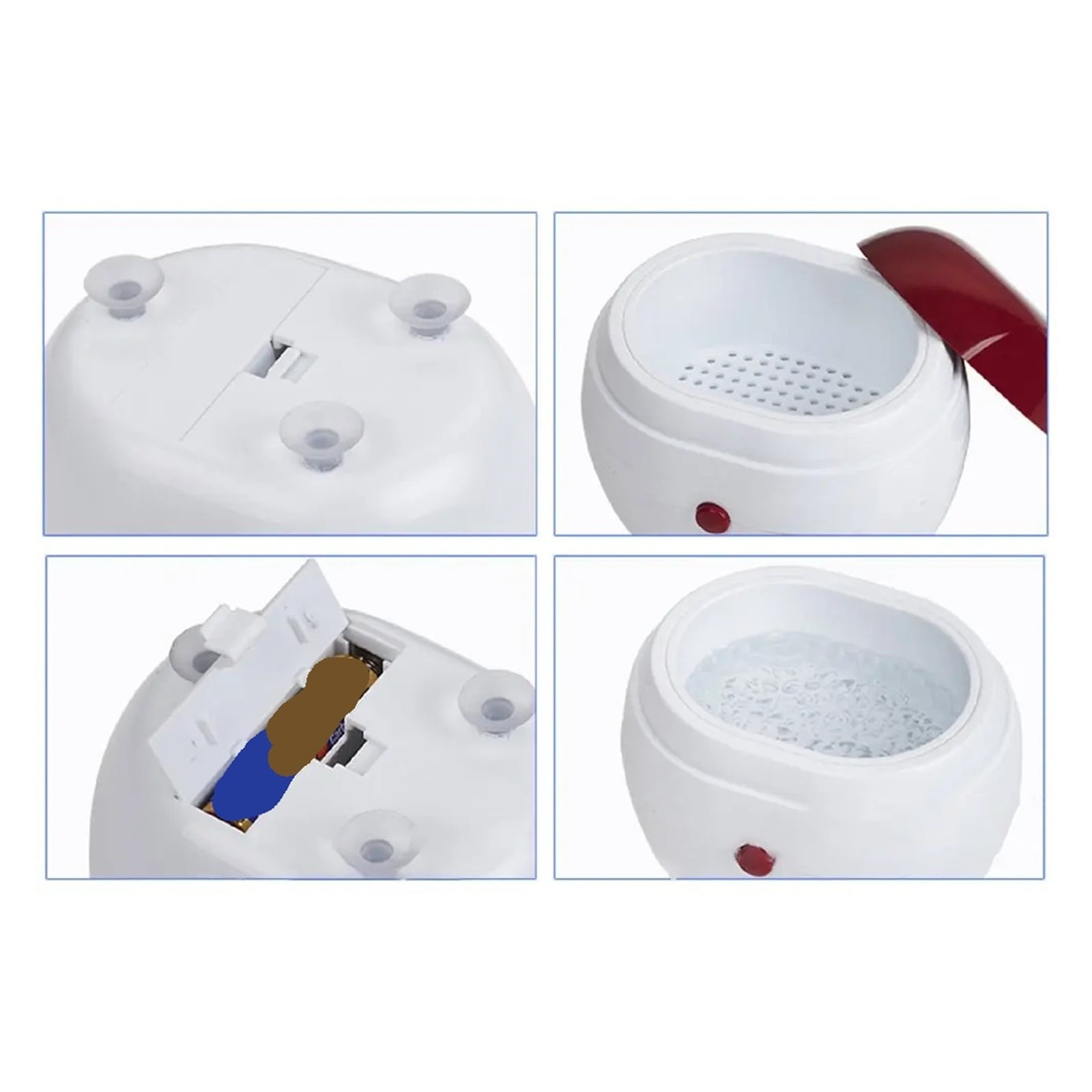 Portable Ultrasonic Cleaner for Jewelry, Lenses, Watches, Dentures Household ,Convenient to Use
