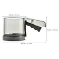 thumbnail image 2 of UPOUART Double Layer Flour Sifter Grey Kitchen Gadgets Sifting Tool for Baking 1Set, 2 of 8
