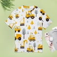 thumbnail image 4 of Excavator Construction Vehicle Truck T Shirts Basic T-Shirt Short Sleeve Ladies Tee Shirt Summer Graphic Clothing, 4 of 6