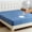 Blue, variant on King Size Waterproof Mattress Protector, Breathable Soft Mattress Pad Cover for Bed, Gray