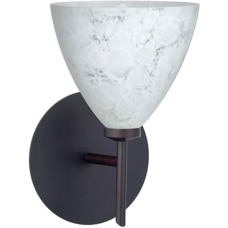 

Besa Lighting - Mia-One Light Mini Wall Sconce-5 Inches Wide by 7.5 Inches High