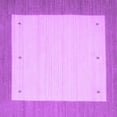 thumbnail image 1 of Ahgly Company Indoor Square Abstract Purple Contemporary Area Rugs, 8' Square, 1 of 4