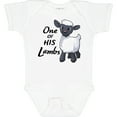thumbnail image 3 of Inktastic One of His Lambs- Easter sheep Boys or Girls Baby Bodysuit, 3 of 5