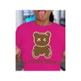 thumbnail image 2 of Playera Blusa Con Impresion De Oso Lover Bear Para Mujer Color Fucsia Talla Mediana Marca Emil SaEs, 2 of 4