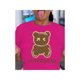 thumbnail image 2 of Playera Blusa Con Impresion De Oso Lover Bear Para Mujer Color Fucsia Talla Chica Marca Emil SaEs, 2 of 4