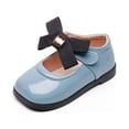 thumbnail image 5 of NOKIO Clearence Square Toe Mary Jane Shoes for Toddlers - Lightweight Flat Bottom Bow Detail Four-Season Casual Flats Comfortable Dress Shoes for Daily Activities, 5 of 7