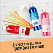 Nostalgia Snow Cone Maker, Tabletop Shaved Ice Machine with 2 Reusable Cones and Ice Scoop, Red