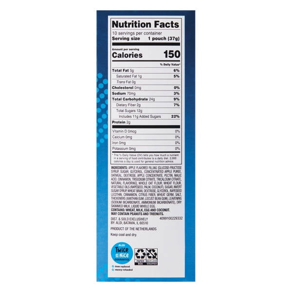 Kids Fruit and Grain Apple Cinnamon Mini Bars, 10 count- Pack of 3