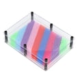 thumbnail image 1 of 3D Pin Art Toy Colorful Plastic Pin Art Board Sculpture Needle Art Toy Classic Needle Board Toy Transparent Frame, 1 of 4