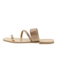 thumbnail image 3 of Mudd Women's Rhinestone Embellished Toe Loop Sandal, 3 of 8