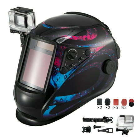 BENTISM Large View Area Auto-Darkening Welding Helmet True Color Solar Welder Mask