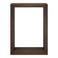 thumbnail image 6 of Evelyn&Zoe Modern Farmhouse 22" Wide Alder Brown Console Table, 6 of 7