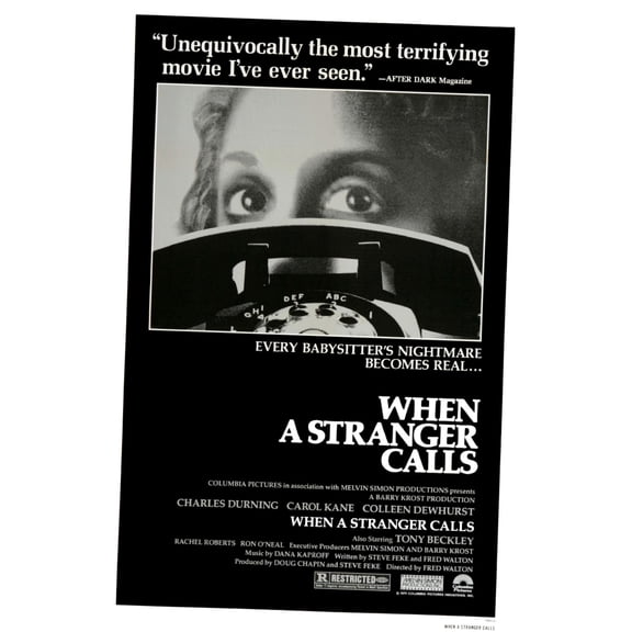 Best Posters When A Stranger Calls Movie Poster 11Inx17In Mini Poster 11x17 Poster