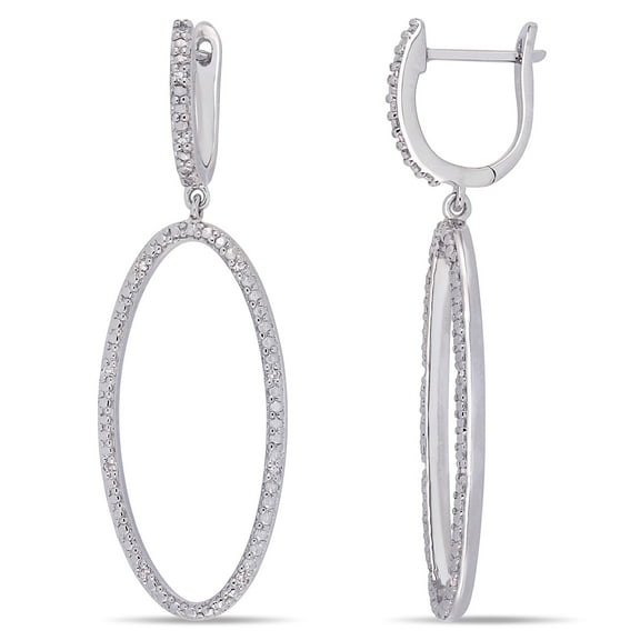 Everly Women's Diamond Sterling Silver Earrings