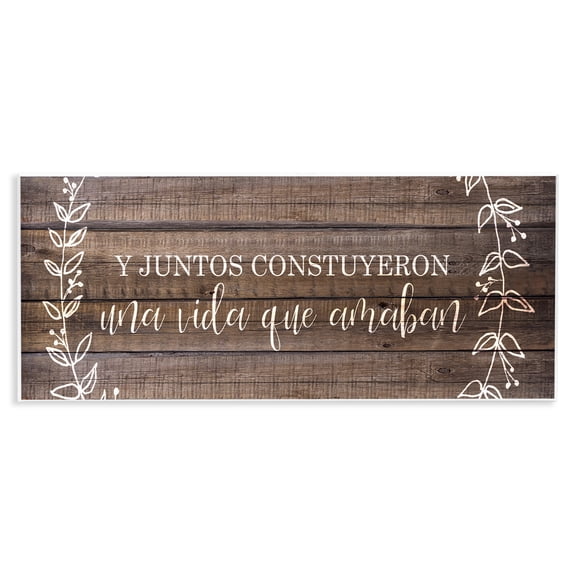 Stupell Industries Farmhouse Wall Plaque Art, 17 x 7, by Kim Allen