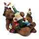 thumbnail image 1 of Charming Synthetic Resin Bear Eating Gnomes Statue, Outdoor Garden Decor, Weather-Resistant Resin, Perfect For Garden Landscape Decoration, 1 of 5