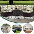 thumbnail image 5 of SHANNA 8 Pack Printed Patio Stretch Sofa Cushion Covers, Floral Pattern Outdoor Sofa Cushion Covers, Replacement Washable Couch Chair Cushion Covers Porch Patio Furniture Protector, 5 of 11