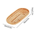 thumbnail image 3 of Qiweii Rattan Woven Basket，Storage Container for Bread Fruits and Snacks, 3 of 6