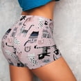 thumbnail image 3 of Picia Cat Printed Workout Shorts for Women Seamless Scrunch Butt Lifting High Waisted Yoga Gym Booty Running Moisture-wicking Short Pants-XX-Large, 3 of 9