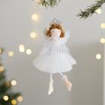 thumbnail image 4 of Hangs 2 Product for Christmas Angel Theme Pendant with Fabric Craft Scene, 4 of 4