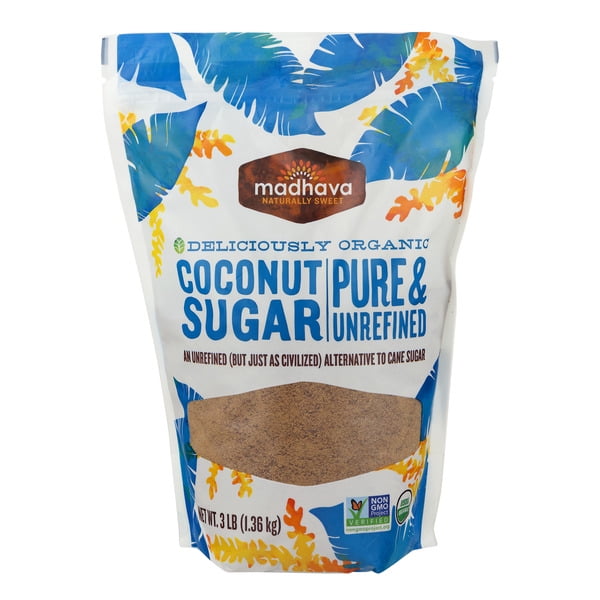 Madhava Organic Coconut Sugar 3 Lb Walmart Com