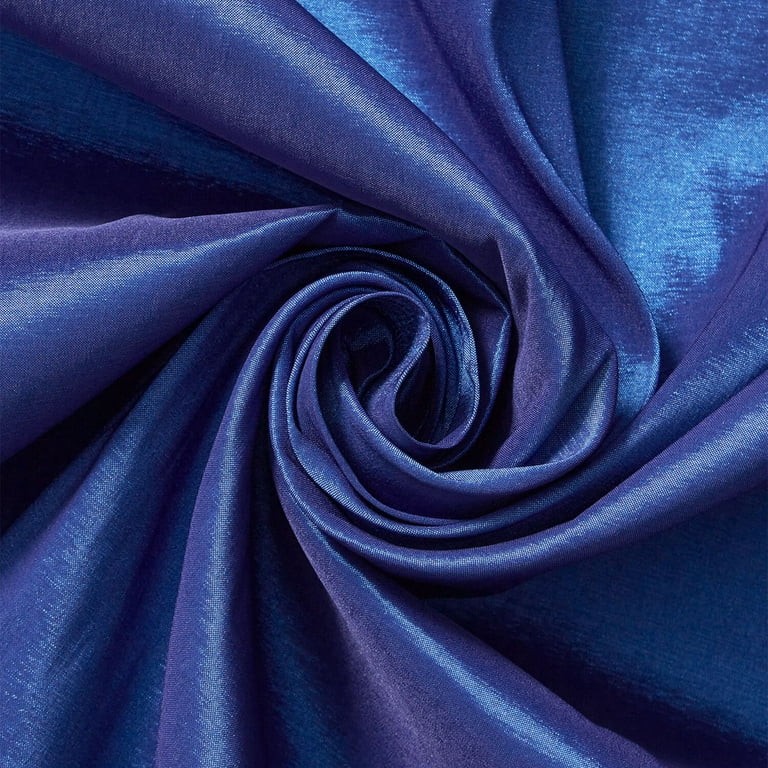 Taffeta Stretch Fabric 2-Way Stretch 58 Wide By The Yard (Royal Blue) 