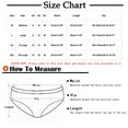 thumbnail image 2 of Kaemgyyd Womens Cotton Underwear Soft Stretch Seamless Panties Cute Breathable Full Coverage Ladies Mid Waist Brief, 2 of 2