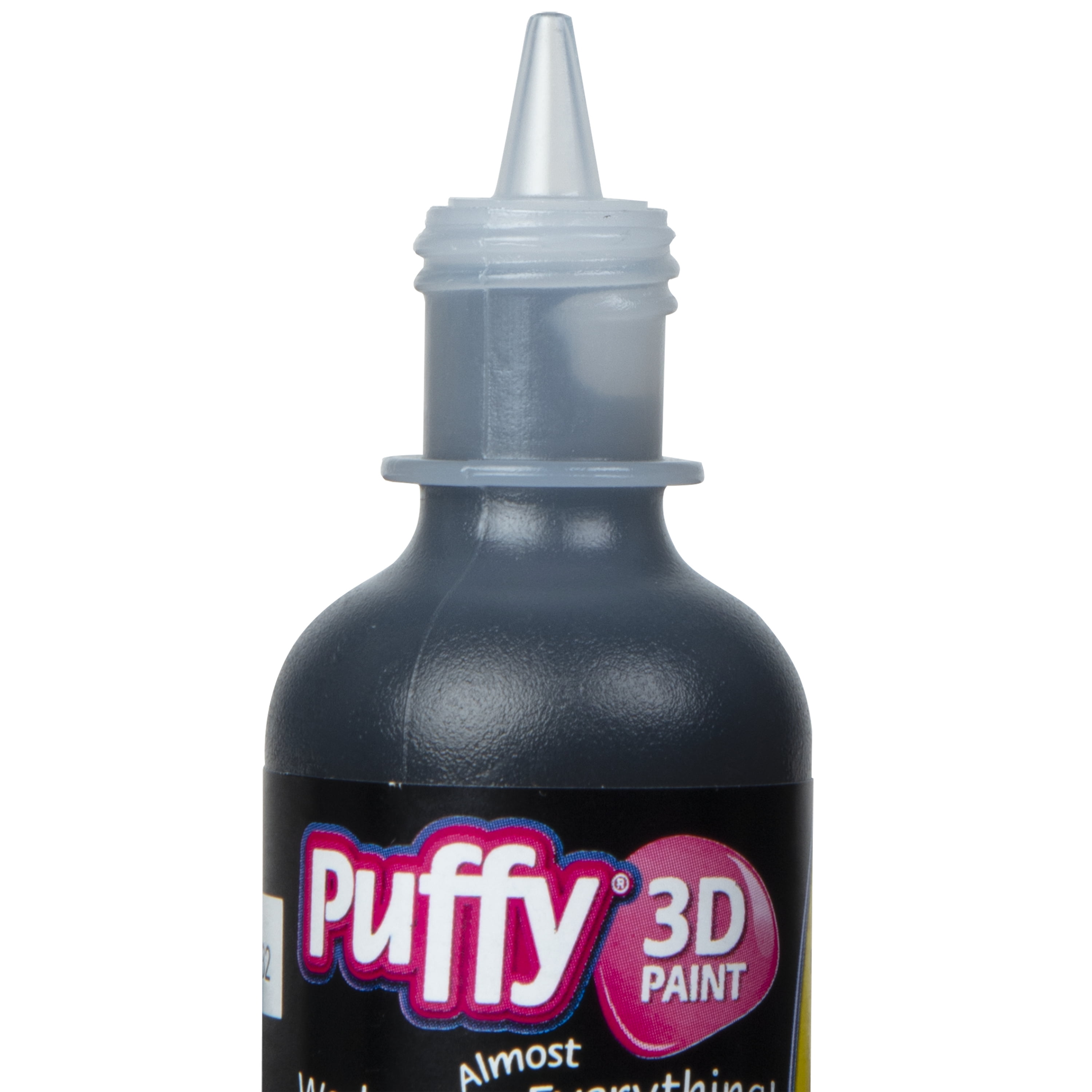 Puffy 3D Puff Paint, Fabric and Multi-Surface, Neon Geen, 1 fl oz