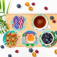 thumbnail image 1 of DIY Diamond Art Crafts Scenenry 8pcs Diamante Pinturas Posavasos Kit Planta Playa Hugtrwg Para estrenar, 1 of 8