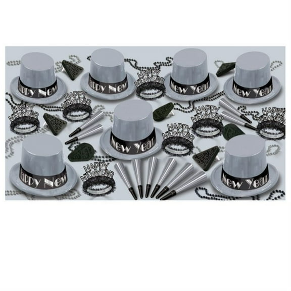 Beistle Simply Silver Assorted for 50