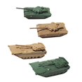 thumbnail image 2 of Kit de 4 modelos de vehículos a escala 1:144, ideal como regalo de simulación, juguetes de construcción. Estilo F, 2 of 9