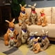 thumbnail image 5 of Juguete de peluche de canguro de bufanda realista para niños, simulación de animales australianos, canguro, mamá y bebé, regalo divertido, 5 of 5