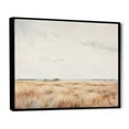 thumbnail image 2 of Designart "Minimalistic Breeze In Scenic Prairies" Prairies Floater Framed Wall Art Prints, 2 of 5